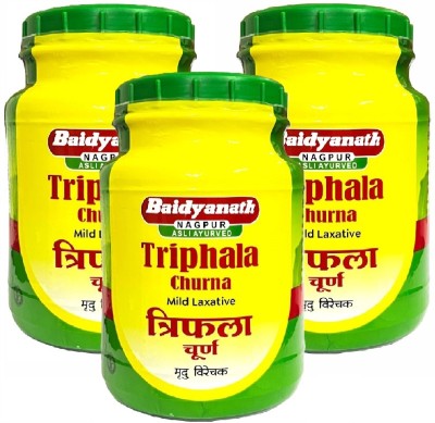 Baidyanath Triphala Churn - 500 Gm (Pack of 3)(Pack of 3)