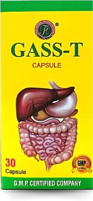 HERBSHD Ayurvedic Gass-T capsule | For Gas & Acidity | Indigestion Relief(50 Capsules)