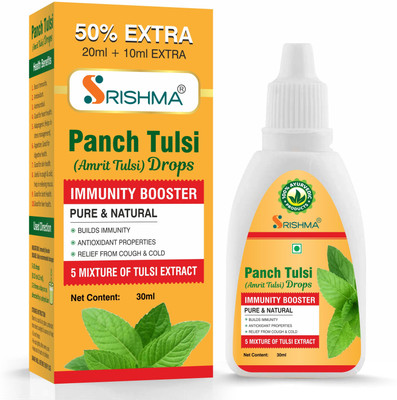 Srishma Punch Tulsi (Amrit) Drops Immunity Booster(30 ml)