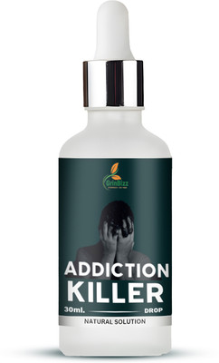grinbizz Addiction Killer Drop For Quit Addiction | Help To Stop Alcohol & Smoking(30 ml)