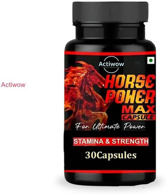 Horse Power Max Capsules The Herbal Way to Better Men’s Health X09(30 Capsules)