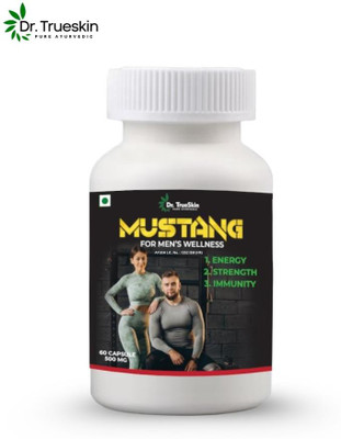 Dr.TrueSkin Mustang Herbal Men’s Energy Force Boost 60 Capsules(60 Capsules)
