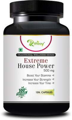 Riffway Extreme Power _ Herbal Formulation Stamina Capsule For Better Strength(15 Capsules)