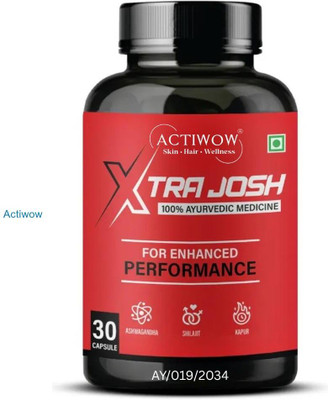 ACTIWOW Xtra Josh Capsules to Revive Stamina(30 Capsules)