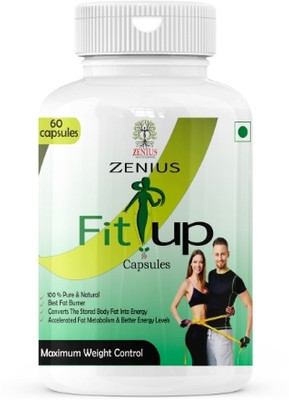 Zenius Fit Up Capsules for Weight Management & Body Toning – Ayurvedic Herbal(60 Capsules)