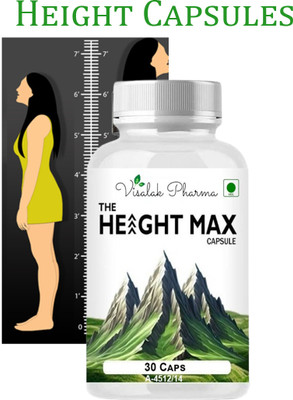 visalak pharma The Height Max cap-sules FOR MEN WOMEN(30 Capsules)