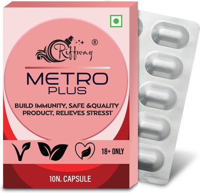 Riffway Metro Plus Health Wellness Power Capsule For Men - Recharge Your Energy Levels(10 Capsules)