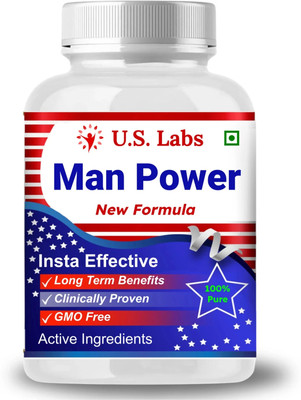 US Labs Powerful Man Power Capsules - Boost Men Performance & Strength Naturally(30 Capsules)