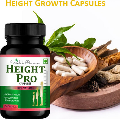visalak pharma Height Pro Capsule For Developes Length of Bones Pack of One(30 Capsules)