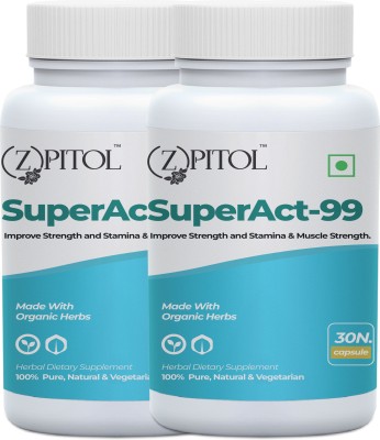 ZPITOL Super Act Organic Power Medicine For Men | Realize Your Power | Effective Result(Pack of 2)