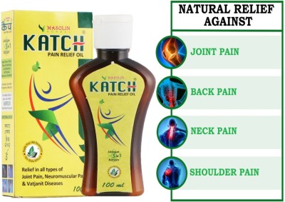 Masolin Herbal Katch Pain Relief Oil - 100ml Liquid(100 ml)