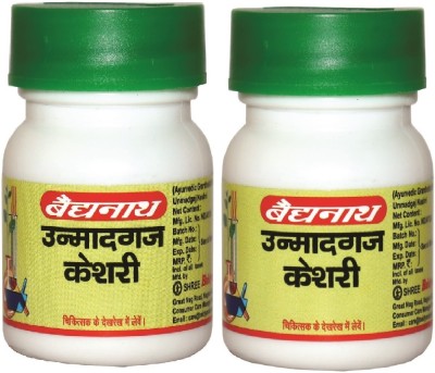 Baidyanath Unmadgaj Keshri 40 Tablets (Pack Of 2)