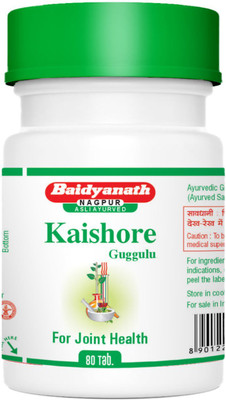 Baidyanath Kaishore Guggulu 80 Tablets(80 Tablets)