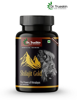Dr.TrueSkin Shilajit Gold Strength Plus 30 Veg Capsules(30 Capsules)