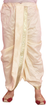 Larwa Solid Men Dhoti