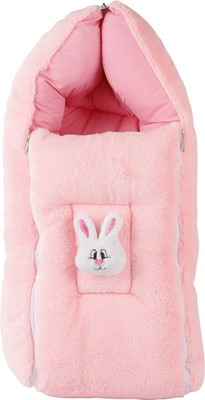 VoiDrop Baby Carrying & Sleeping Bag, Bedding For Babies 0-6 Months 3 in 1 Bed Solid(Fabric, Pink)