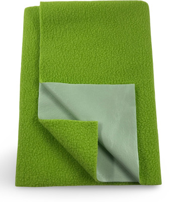 GUPTA Cotton Baby Bed Protecting Mat(MINT GREEN, Extra Large)