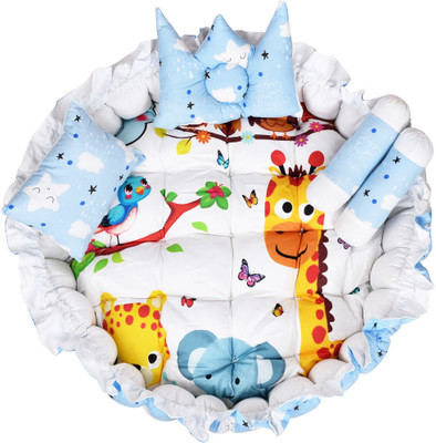 Qosha QO-BB09 Baby bedding set Animals(Fabric, Multicolor)