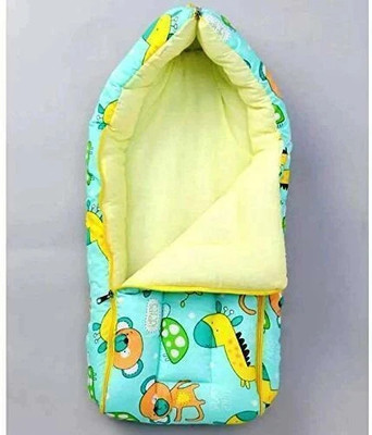 HEER BABY SLEEPING BEG 2 in 1 Baby's Cotton Sleeping and Carry Bag SELF(Fabric, Multicolor)