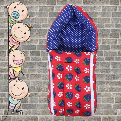 Kotton Candy 3-in-1 Infant Carry Bedcum & Cotton Carry Nest Convertible Boat Design(Fabric, Red, Blue)
