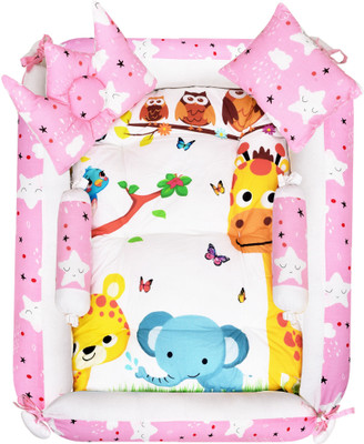 Qosha QO-BB08 Baby bedding set Animals(Fabric, Multicolor)