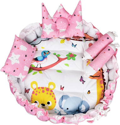 Qosha QO-BB10 Baby bedding set Animals(Fabric, Multicolor)