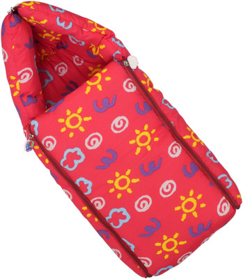 NVS KIDS NVS KIDS Baby Carrying & Sleeping Bag, Bedding For Babies 0-6 Months 3 in 1 Bed Sleeping bag Cotton(Fabric, Red)