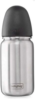 babyhug sterilizable steel Feeding bottle 240ml - 240 ml(steel)