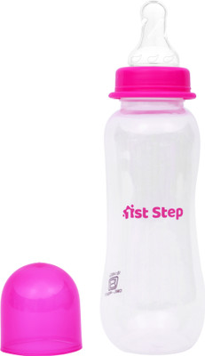1st Step 8 oz/250 ml BPA Free Feeding Bottle - 250 ml(Pink)