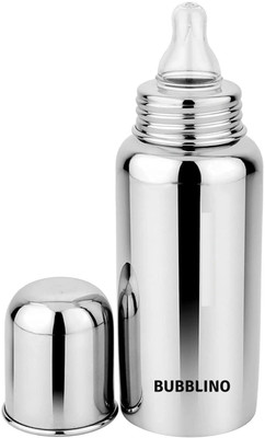 Bubblino LilSip Steel ThermaSteel Bottle 250ml – Insulated Mini Water Bottle for Kid - 250 ml(Silver)