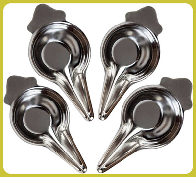 Pappa Premium Stainless Steel Feeding Bottle for Baby - 80 ml(Silver)