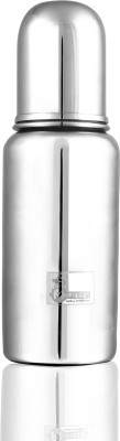 Mom's Lap Stainless Steel Feeding Bottle 200ml - 200(Silver)