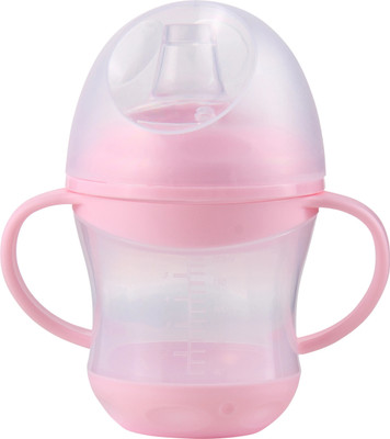 Bubblino JoySip Tumbler – Spill-Proof Stainless Steel Sipper Cup with Handle for Toddler - 250 ml(White)