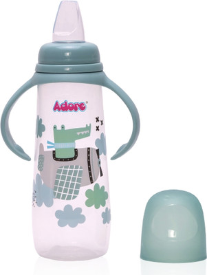 Adore Petite Snr Soft Spout Sipper with Twin Handle- 250ml - 250 ml(Green)