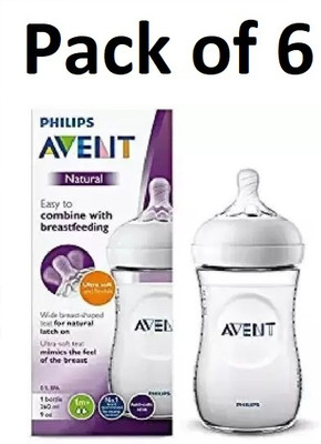 PHILIPS SCF033/10 260 ML/9 OZ-6 - 260 ml(Transparent)
