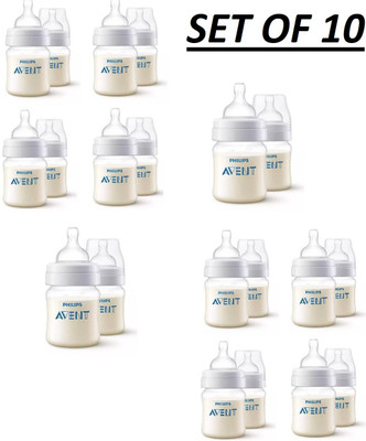 PHILIPS Avent Anti Colic Feeding Bottle - 125 ml(Transparent)