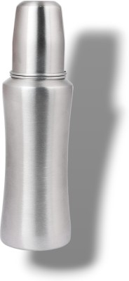 HM POINT Smooth Transition Introducing Stainless Steel Bottles to Your Newborn Baby - 240 ml(Silver-1 Pack)