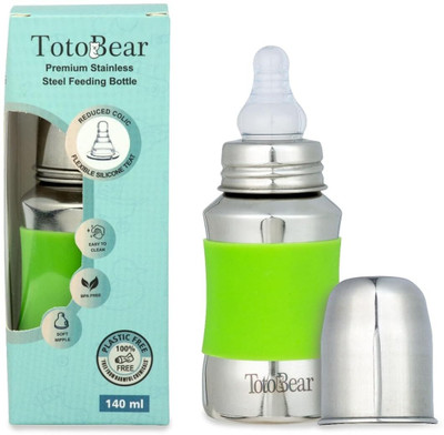 TotoBear Silivon_140ML - 140 ml(Silver)