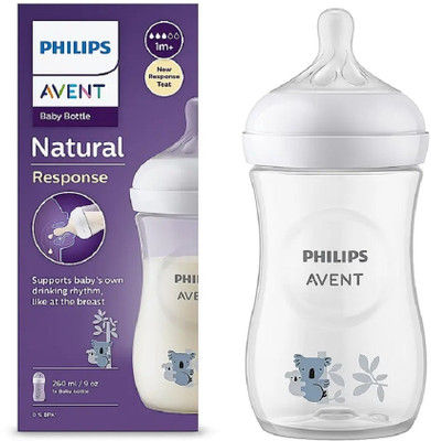 Philips Avent Avent Natural Response Teat SCY903/67 260ml - 260 ml(White)
