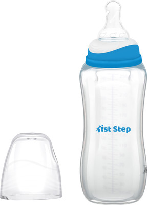 1st Step 8 oz/ 250 ml BPA Free Feeding Bottle - 250(Blue)