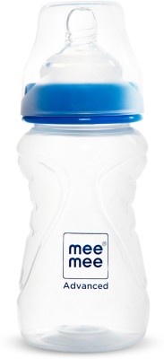 MeeMee Milk Safe Feeding Bottle - 250 ml(Transparent)