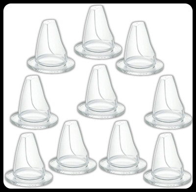 Pappa Leak Proof Stainless Steel Baby Milk Bottle - 100 ml(transparent)