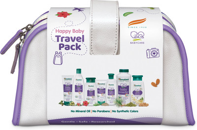 HIMALAYA Baby Care Travel Pack (7 in 1)(White)