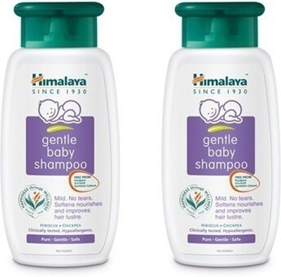HIMALAYA Gentle Baby Shampoo (400ml, Pack of 2)(White)