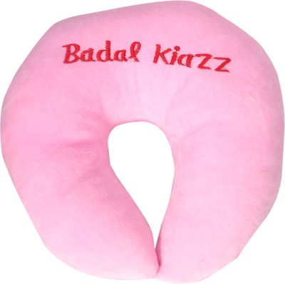 BADAL KIDZ Cotton, Microfibre Solid Baby Pillow Pack of 1(Pink)