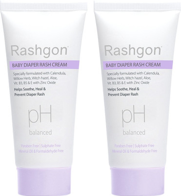 Rashgon Baby Diaper Rash Cream 50 gm | With Calendula & Witch Hazel(White)