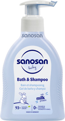 Sanosan BABY BATH AND SHAMPOO - 200ml(200 ml)