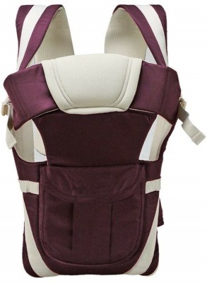 GO GEE Baby Kangaroo Bag 4IN1 Baby Carrier(Maroon, Front Carry facing in)