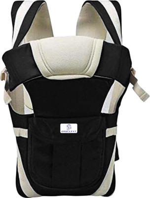 Opullent 4-in-1 Adjustable Hands-Free Baby Carrier Bag, Navy Blue - Front Carry Facing Baby Carrier(Black, Front Carry facing in)
