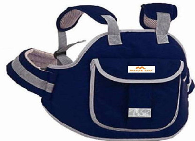 MoveOn TWO WHEELER CHILD SAFETY BELT NAVY BLUE Baby Carrier(Navy Blue, Front carry facing out)